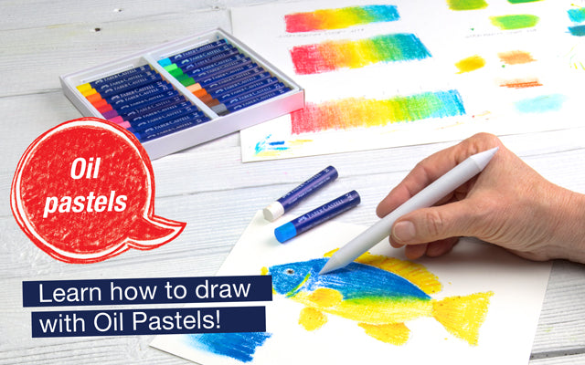 Oil Pastels Drawing, Oil Pastel Crayons, Oil Pastels Kids