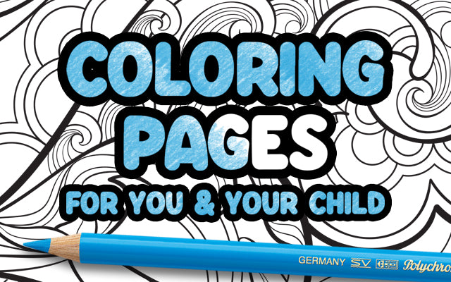 Pencil Coloring Pages 