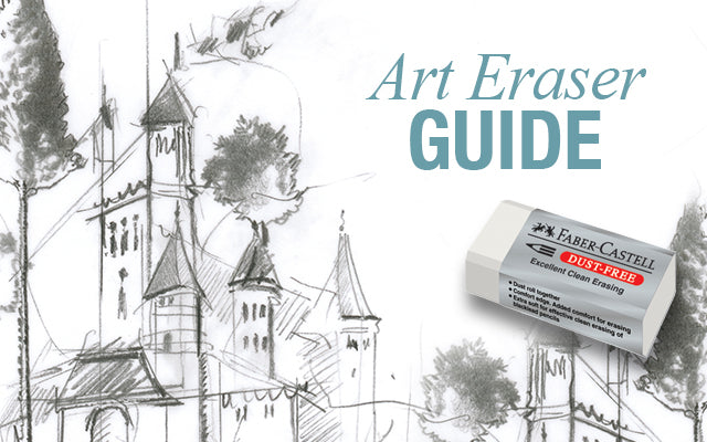 The Best And Worst Erasers For Artists of Graphite, Colored Pencil