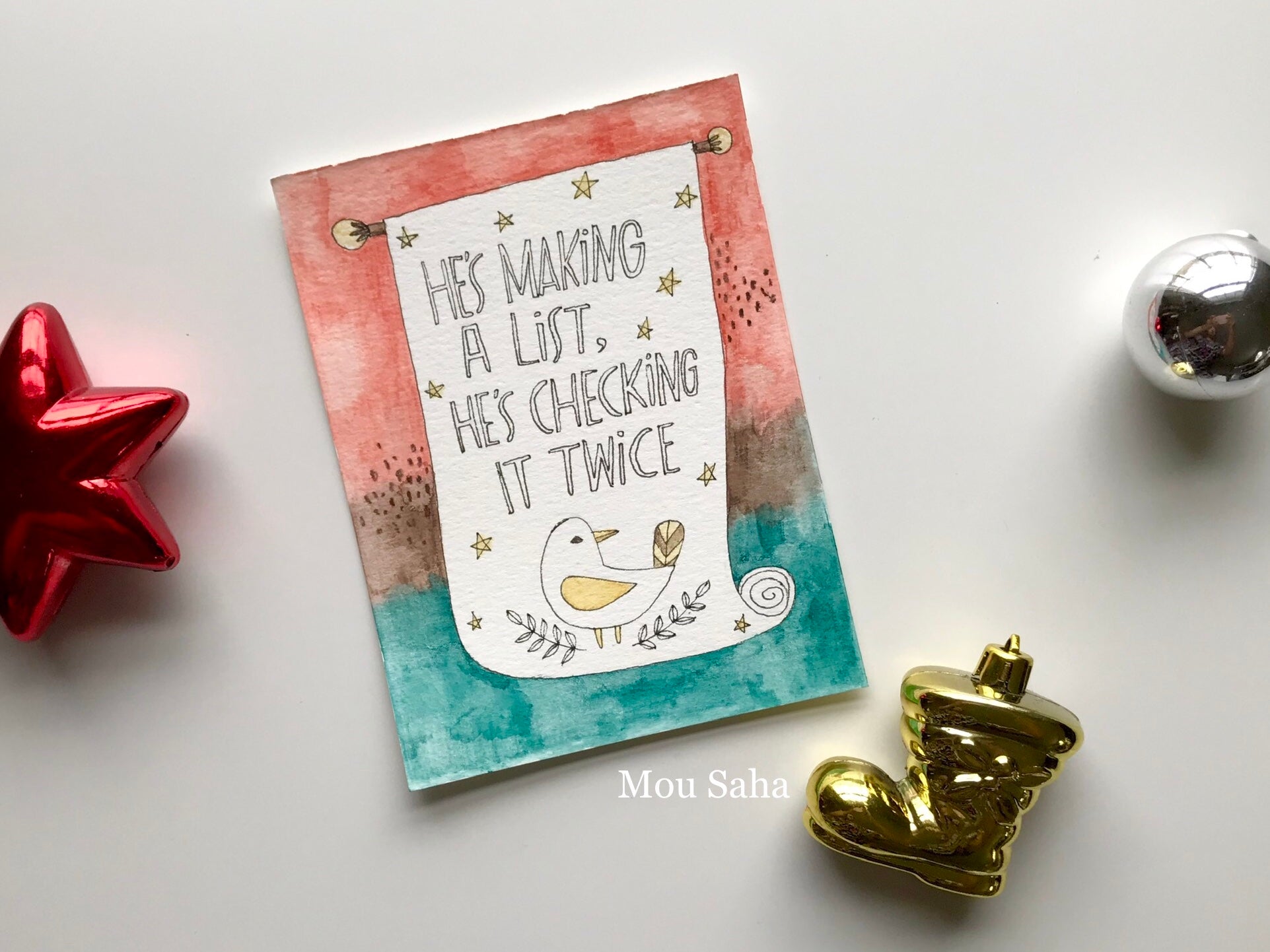 Watercolor Christmas Art with Goldfaber Aqua – Faber-Castell USA