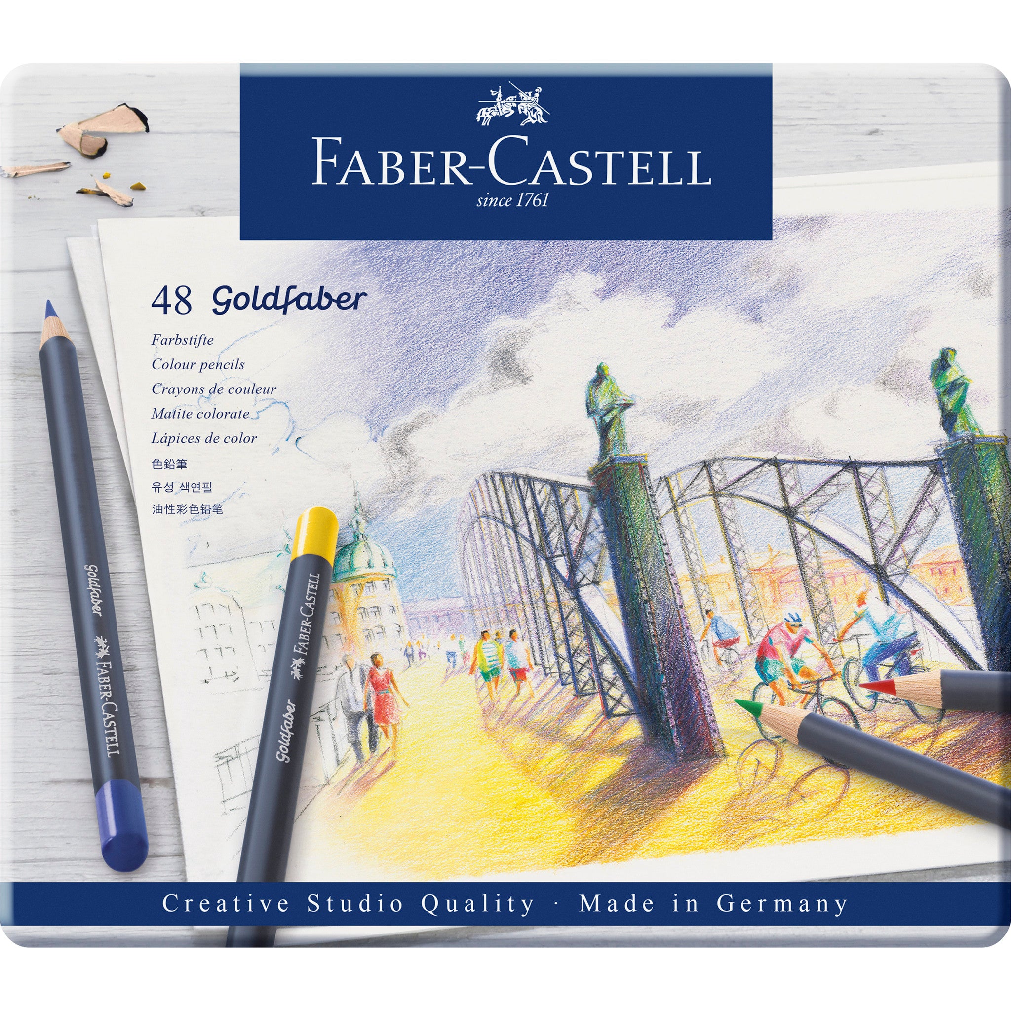 Metals COMBOS with Castle Arts Colored Pencils - Coloring with