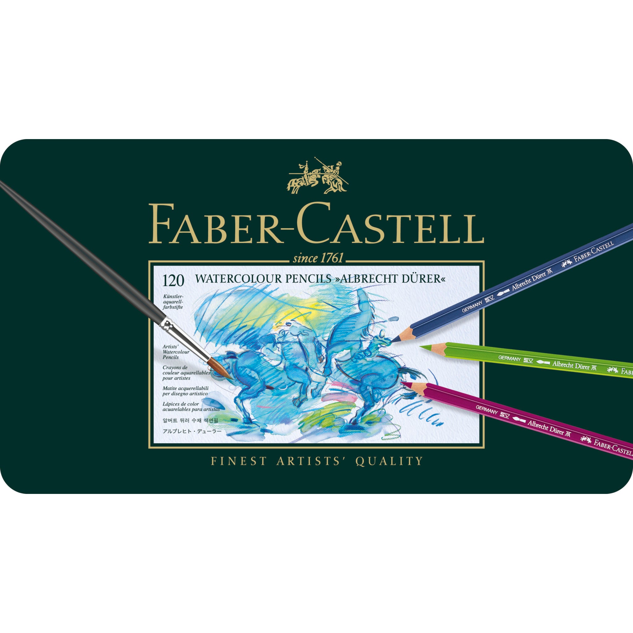 Colores acuarelables Faber Castell Albrecht Durer 24 uni