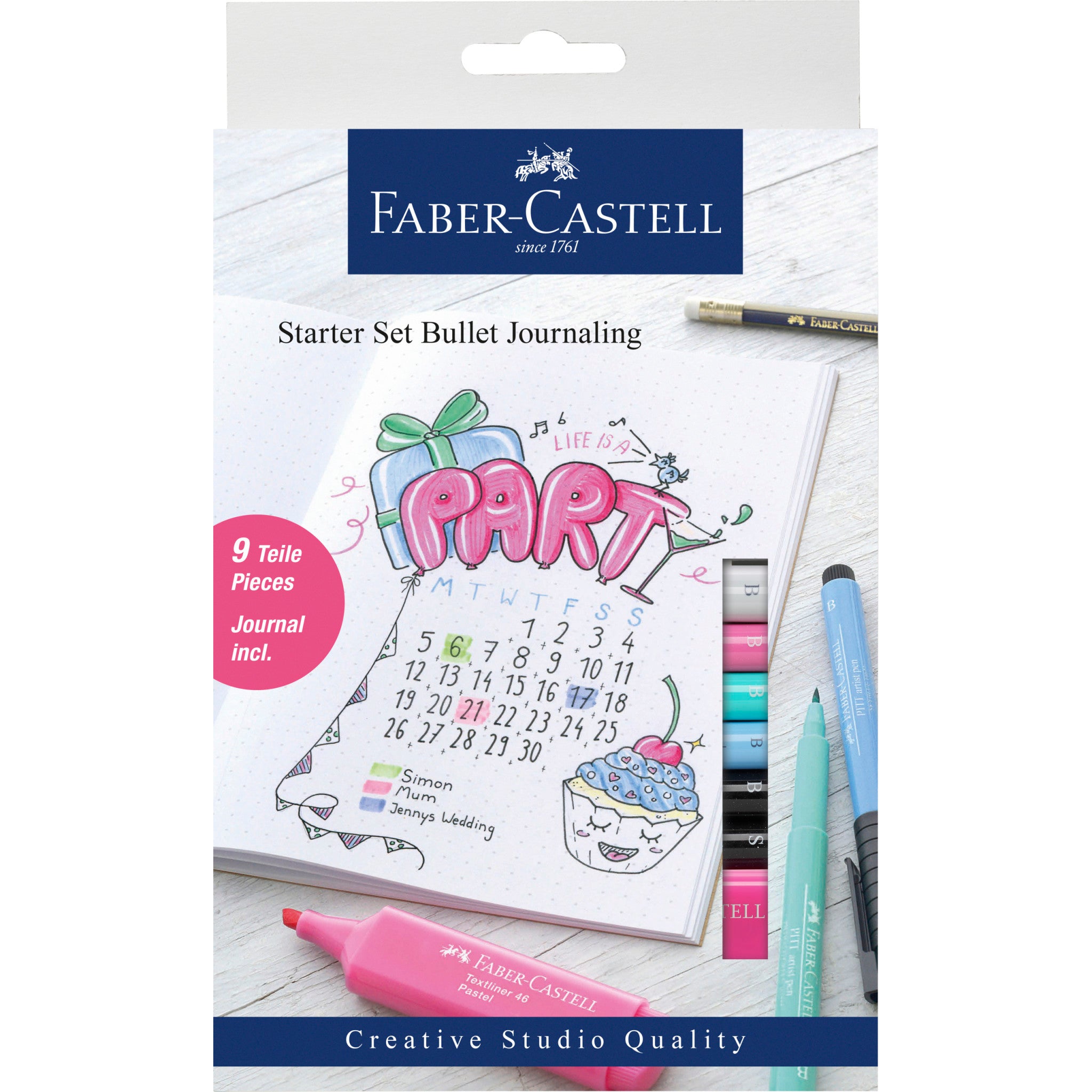 Pitt Artist Pen® Lettering Set - Jewels - #770083 – Faber-Castell USA