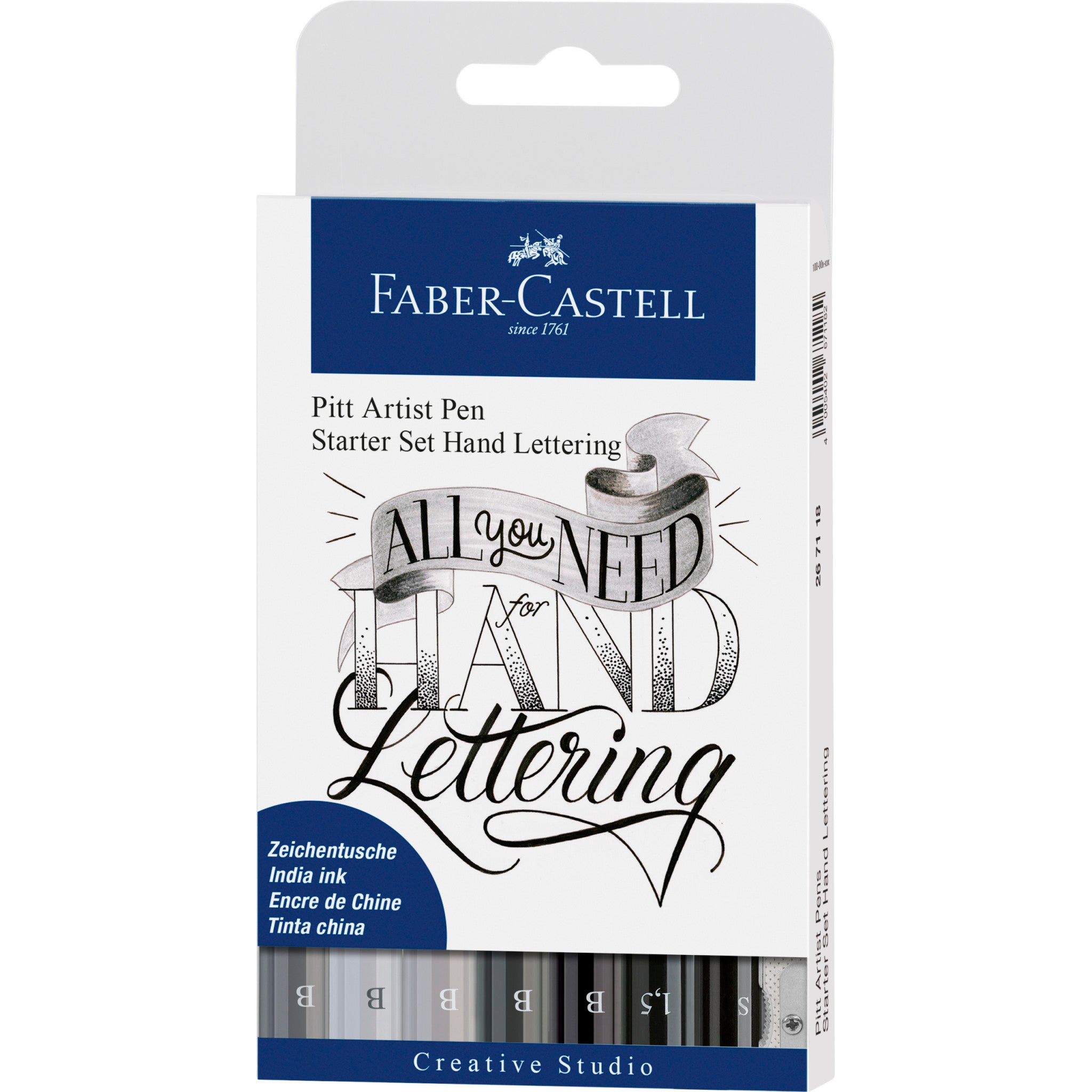 Faber-Castell: Pitt Artist Pen® – Calligraphy 3 Pen Set