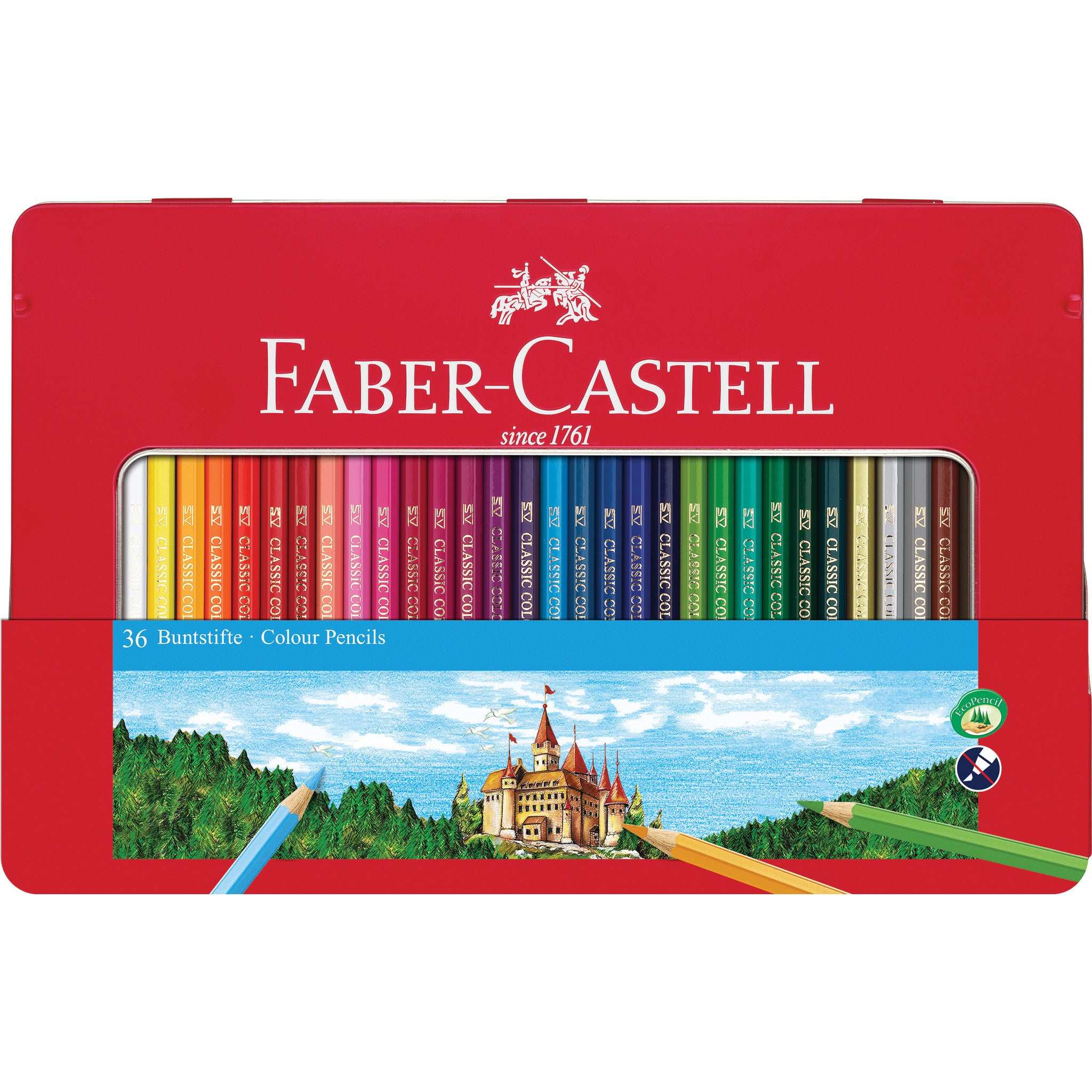 Colouring pencils set of 36 colours, Professional Quality drawing pencils