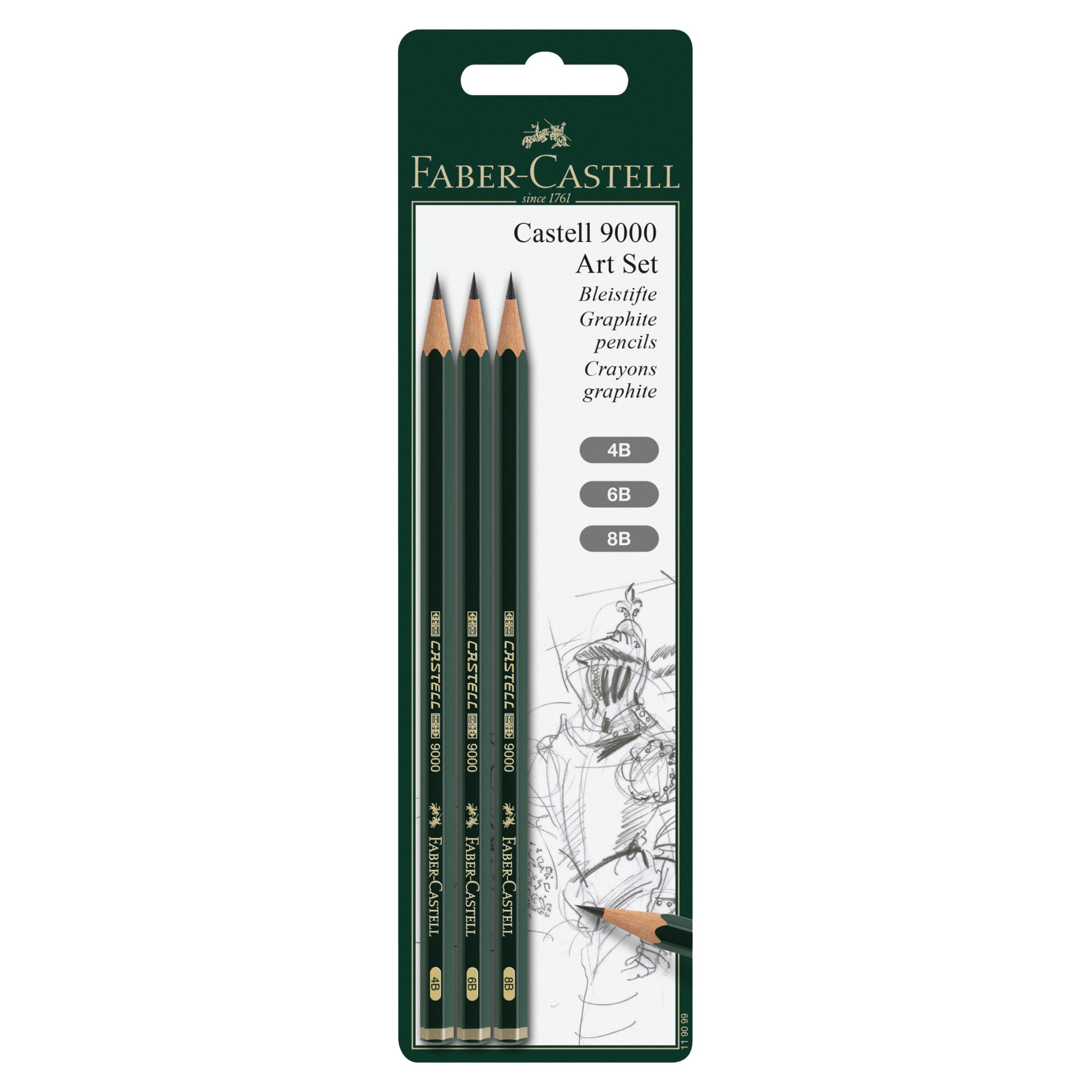Faber-Castell 9000 Drawing Pencil 8B