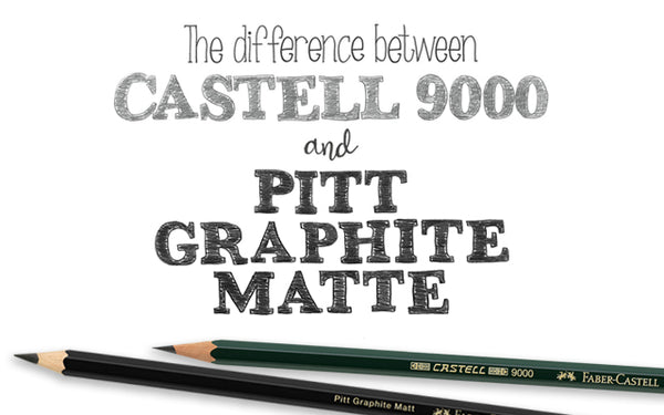 Faber-Castell Pitt Graphite Matt pencils