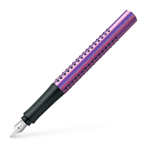 Grip Glam Fountain Pen, Violet - Fine