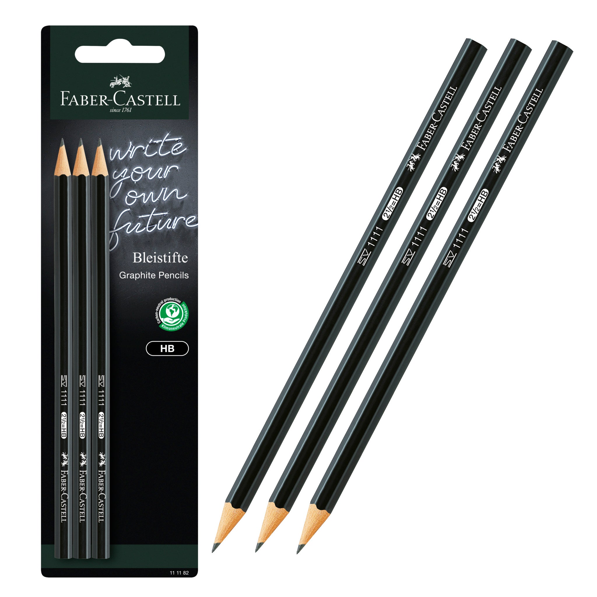 Faber-Castell 5 Pc. Jumbo Graphite Pencils HB, 2B, 4B, 6B and 8B - The Art  Store/Commercial Art Supply