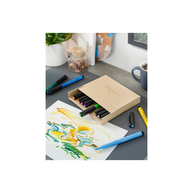 Faber Castell Pitt Artist Pen Brush - Studio Box - coffret en