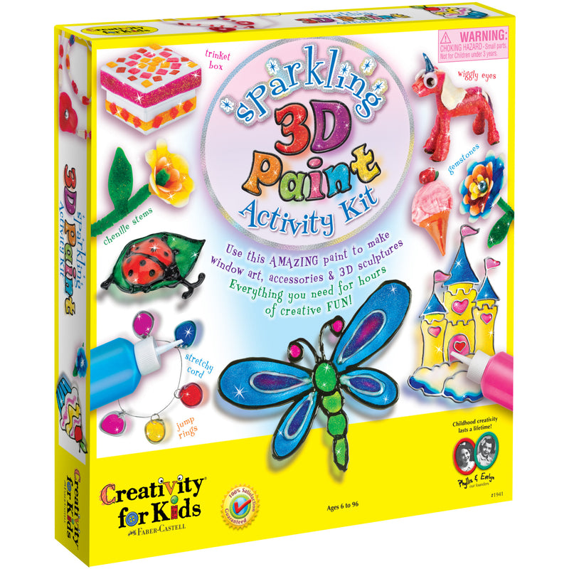Easy Sparkle Window Art Small Craft Kit - Creativity for Kids