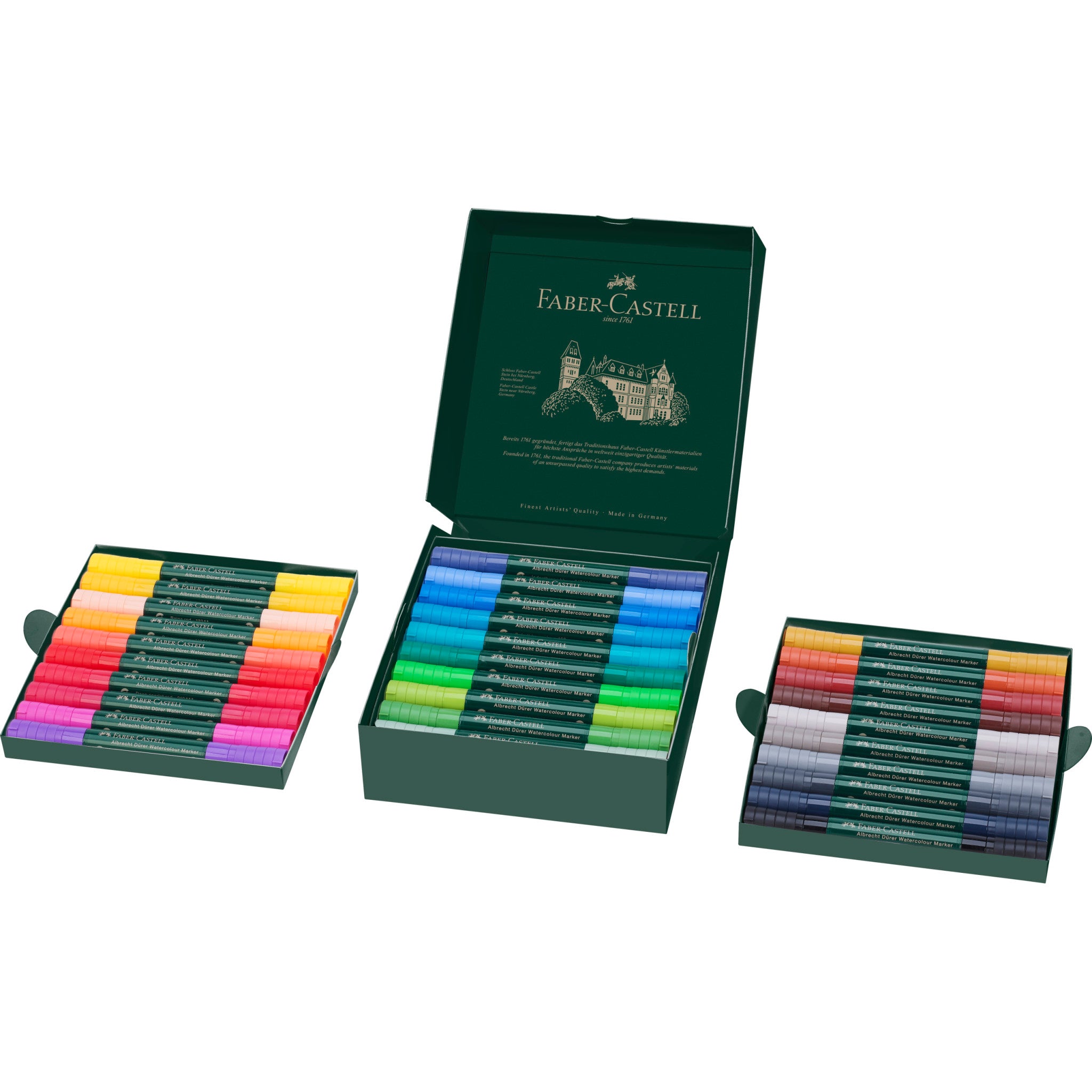  Faber-Castell Art/Graphic 160330 Faber-Castell Albrecht Durer  Artists' Watercolor Markers – 30 Assorted Colors – Multipurpose Art Markers
