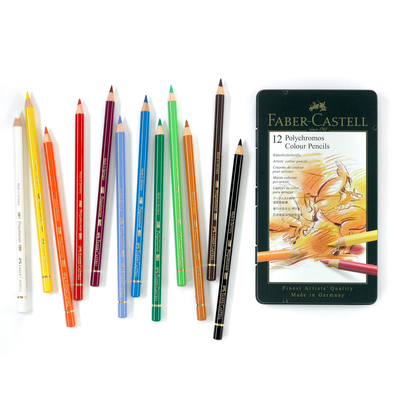 Complete List of Faber-Castell Polychromos Colour Pencils