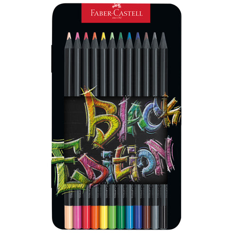 NEW Faber-Castell Black Edition Colour Pencils, Introducing our NEW  GENERATION of coloured pencils, Faber-Castell Black Edition. Featuring a  striking design in black wood, a sleek grey barrel and a