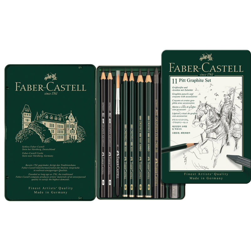 Faber-Castell Pitt Graphite Matt Review-The perfect black pencil