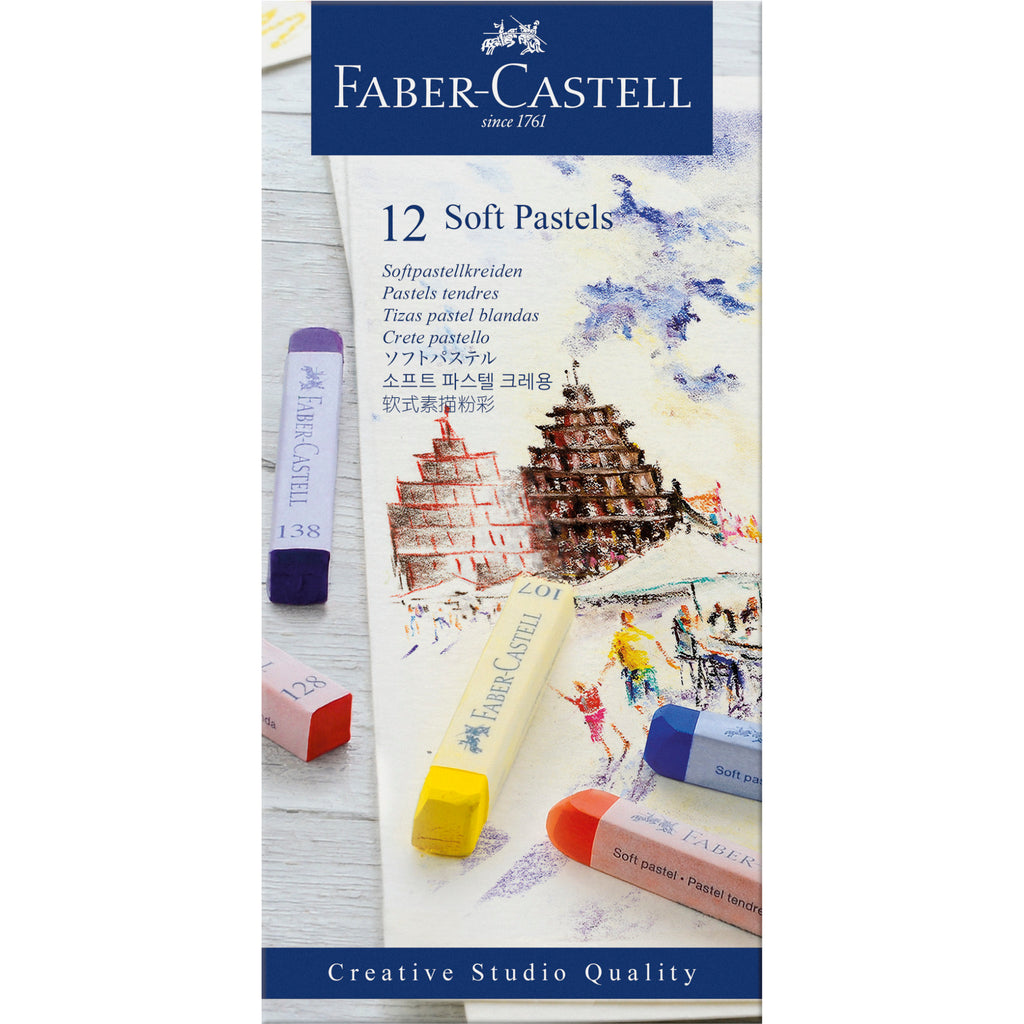 Soft Pastel Full Length Sticks, Box of 12 - #128312 – Faber-Castell USA