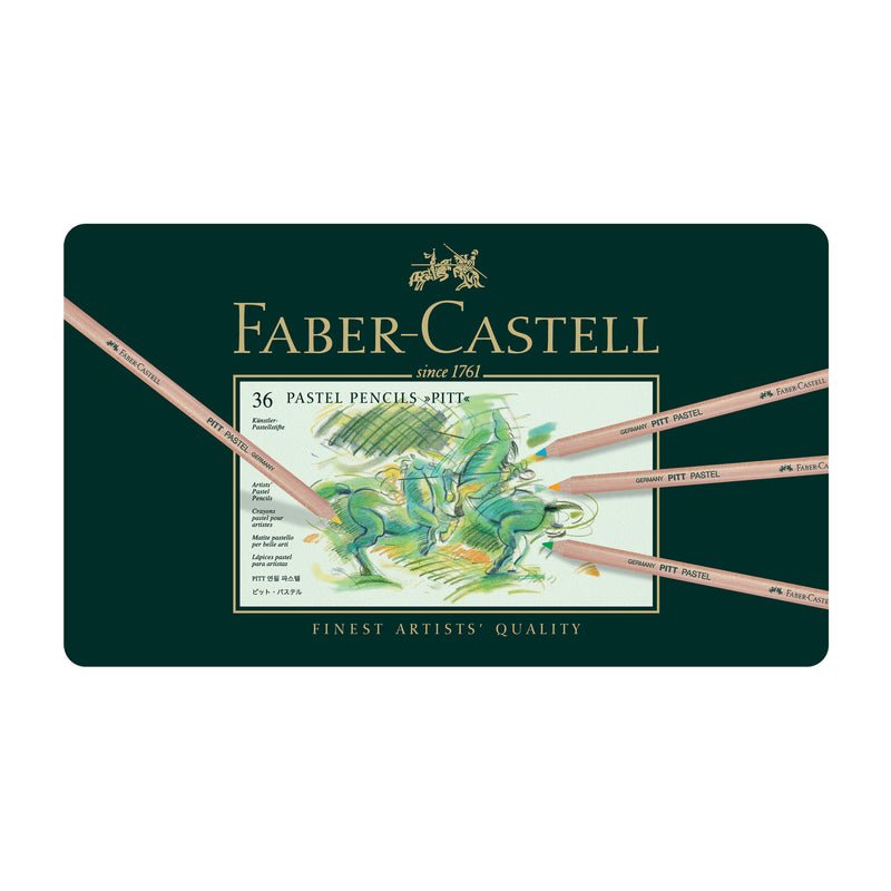 Faber-Castell Pitt Pastel Pencil: Tin of 36
