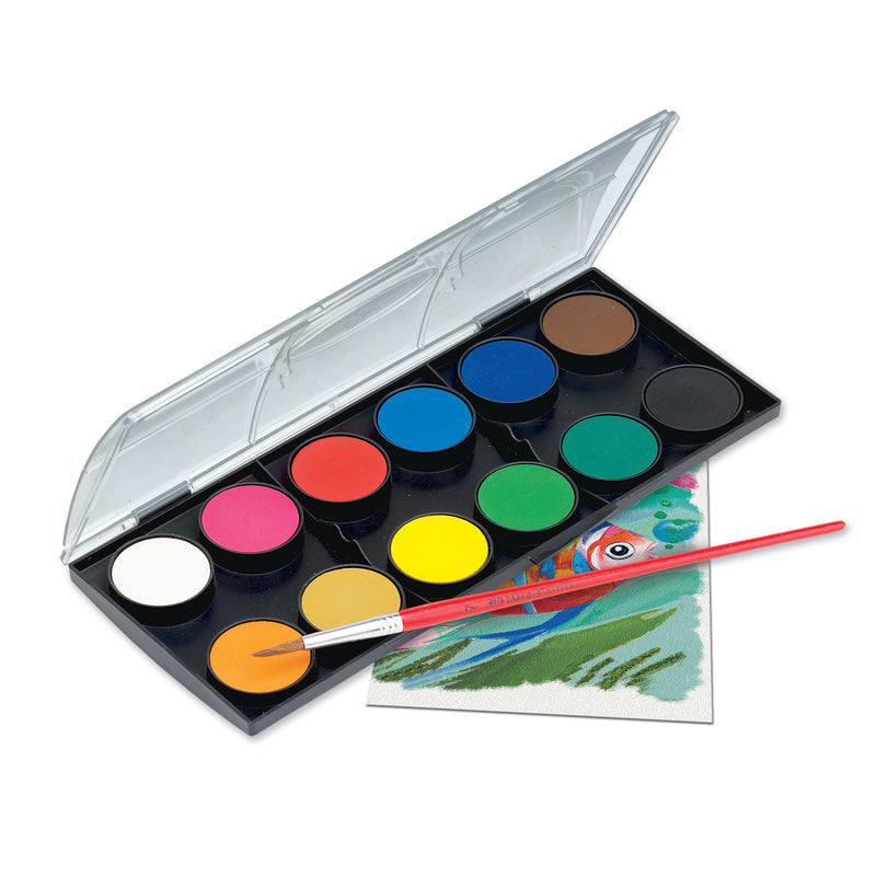 Painters Easil Watercolor Paint Palette Set Brush Included Free