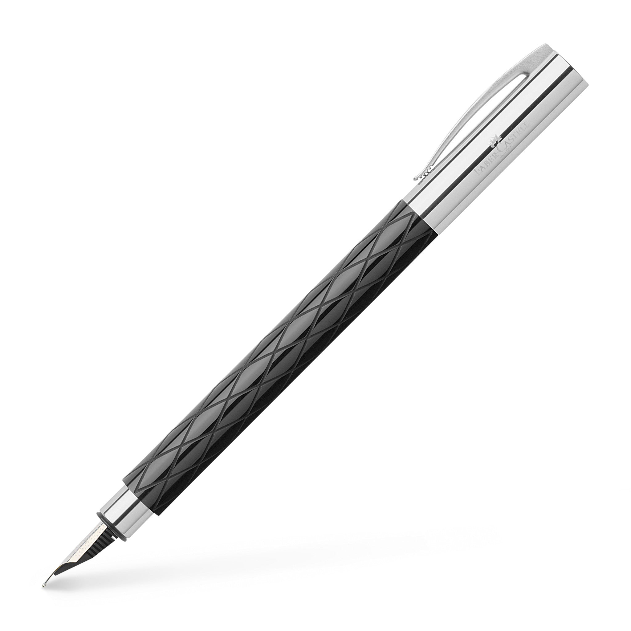 Ambition Fountain Pen, Rhombus Black – Faber-Castell USA