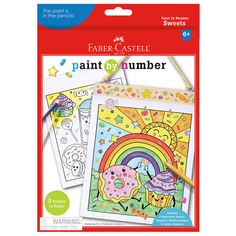Paint by Number Watercolors with Faber-Castell – Faber-Castell USA