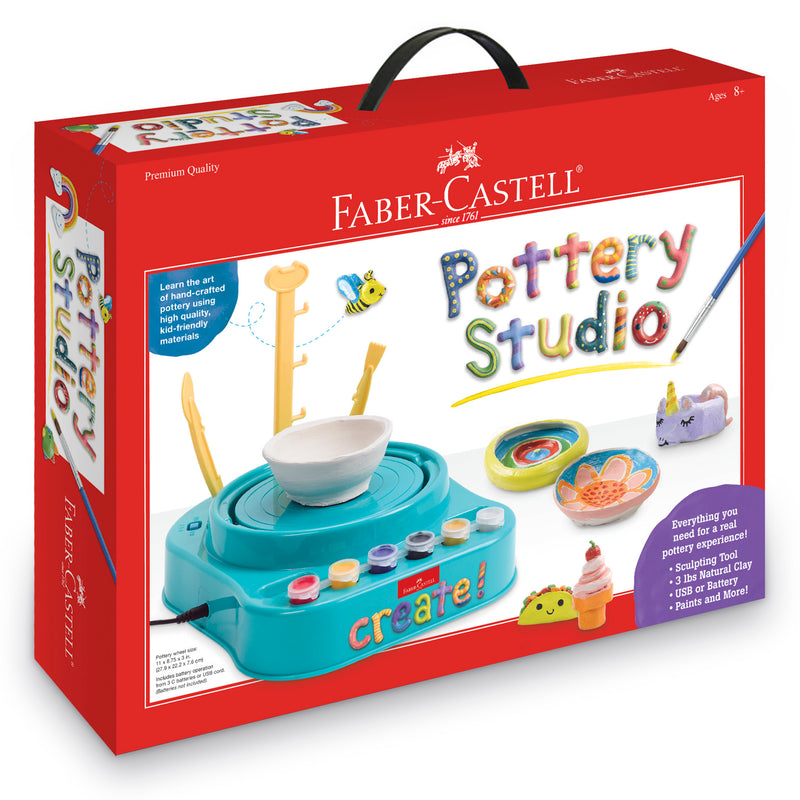 Faber-Castell Pottery Studio - Kit Roue de Poterie Maroc