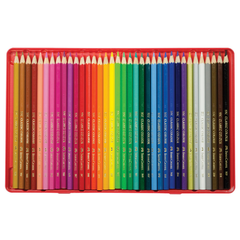 FABER-CASTELL Crayon de couleur Classic 115886 36 pcs., multicolor -  Ecomedia AG