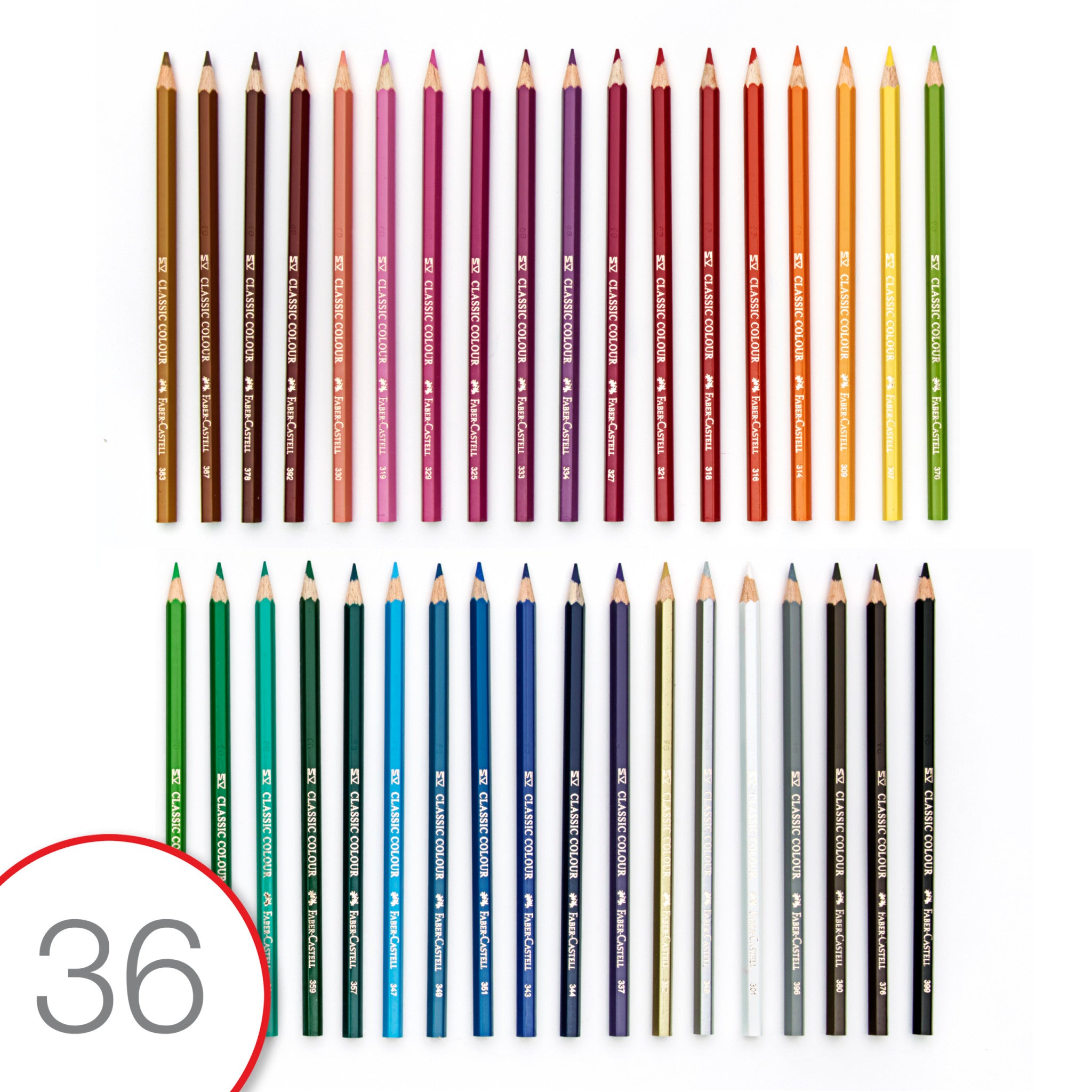 Faber Castell Classic 60 Pieces Colored Pencils With Name / Engraving Gift  for School Enrollment -  Denmark