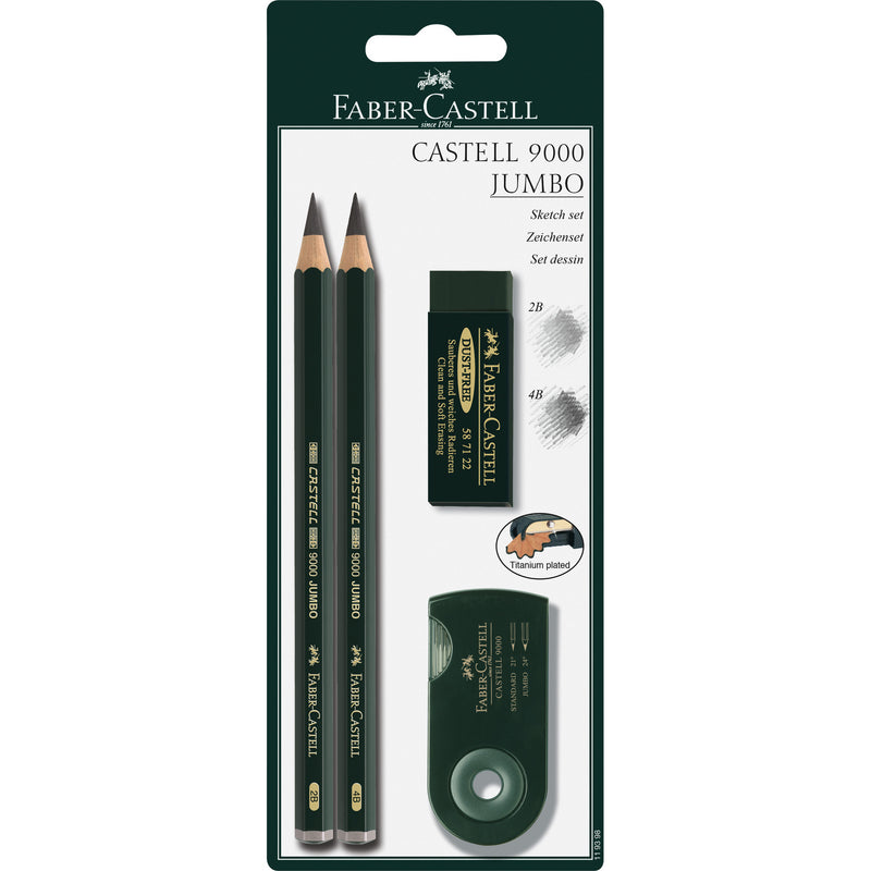 12 Faber Castell 9000 4H Graphite Pencils | eBay