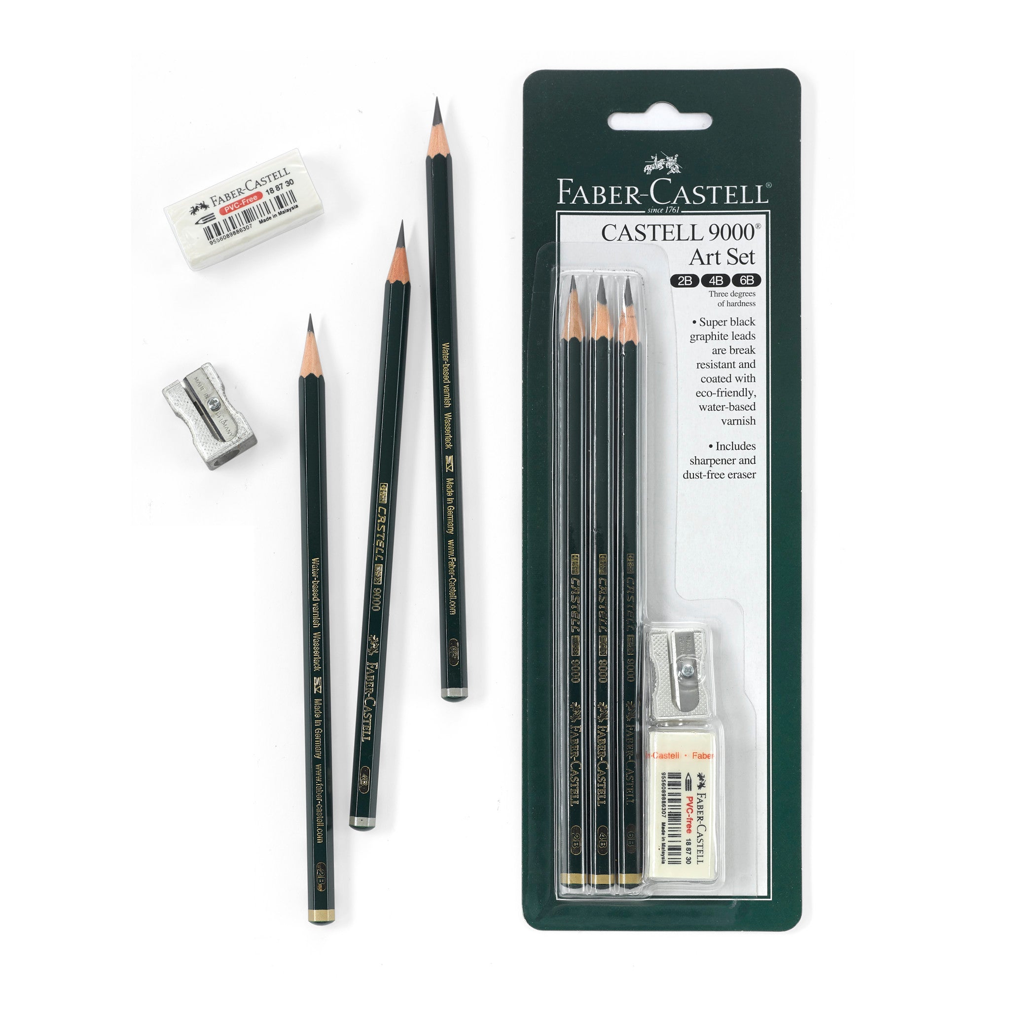 Faber-Castell 9000 Perfect matita con temperino integrato