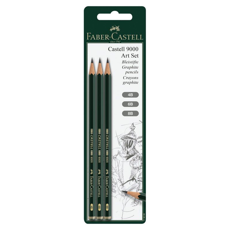 Faber Castell 9000 Graphite Pencil Art Set of 12