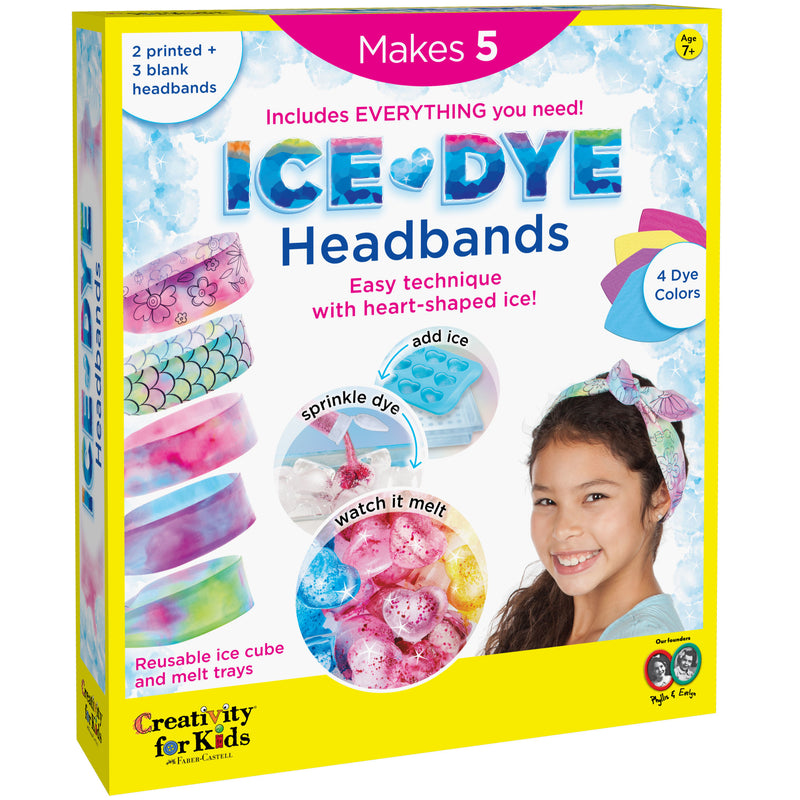 Make Your Own Headbands: Ice Dye Headbands from Creativity for Kids –  Faber-Castell USA
